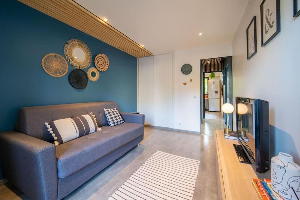 Air-Conditioned Apartment With Private Parking 马赛 外观 照片